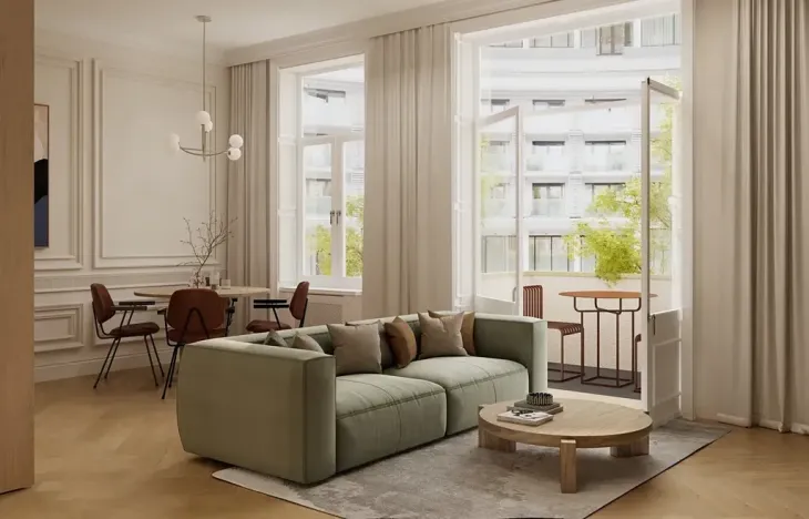 Prodej bytu 2+kk, Praha - Karlín, Křižíkova, 49 m2