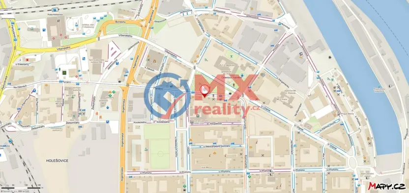 Pronájem bytu 3+kk, Praha - Holešovice, Ortenovo náměstí, 85 m2