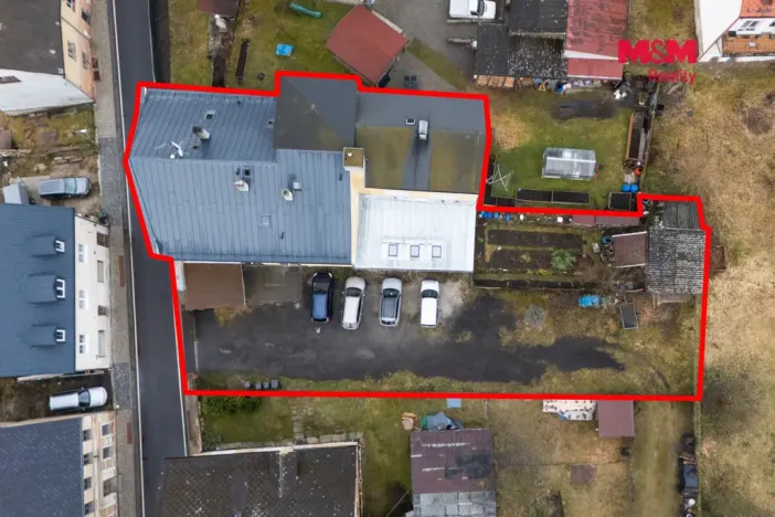 Prodej činžovního domu, Bečov nad Teplou, Nádražní, 219 m2