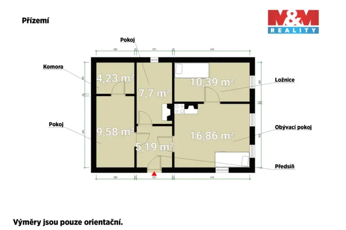 Prodej chalupy, Zahořany, 80 m2