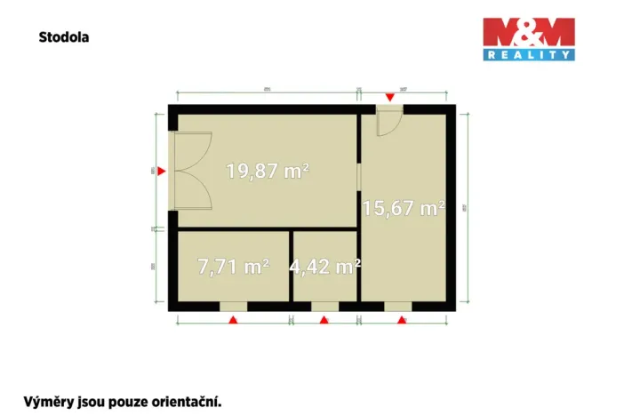 Prodej chalupy, Zahořany, 80 m2