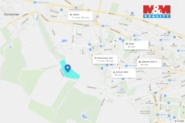 Prodej zahrady, Bystřice nad Pernštejnem, 21233 m2