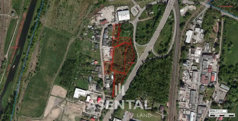 Prodej komerčního pozemku, Ostrava - Kunčičky, Rajnochova, 18754 m2