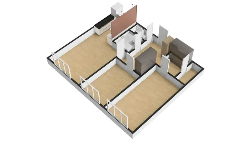 Prodej bytu 3+kk, Praha - Chodov, Tererova, 64 m2