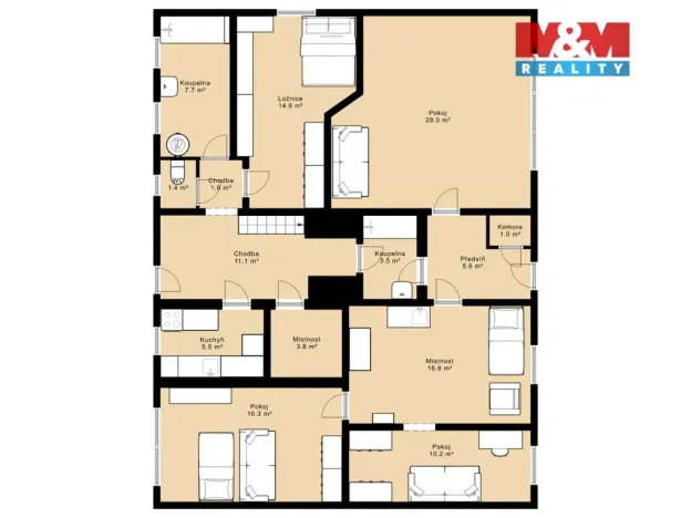 Prodej rodinného domu, Suchdol nad Lužnicí, Na Huti, 72 m2
