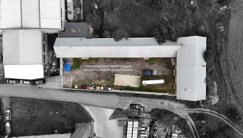 Prodej skladu, Libáň, T. G. Masaryka, 616 m2