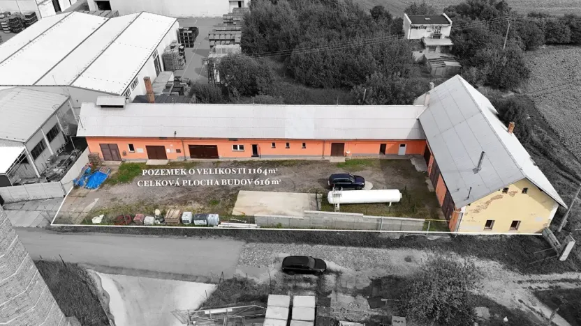 Prodej skladu, Libáň, T. G. Masaryka, 616 m2
