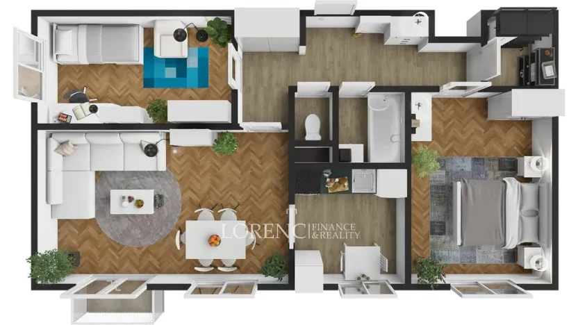 Prodej bytu 3+1, Praha - Záběhlice, Božkovská, 70 m2