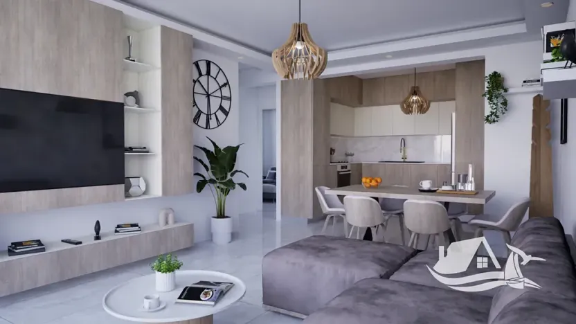 Prodej bytu 2+kk, Deryneia, Kypr, 50 m2