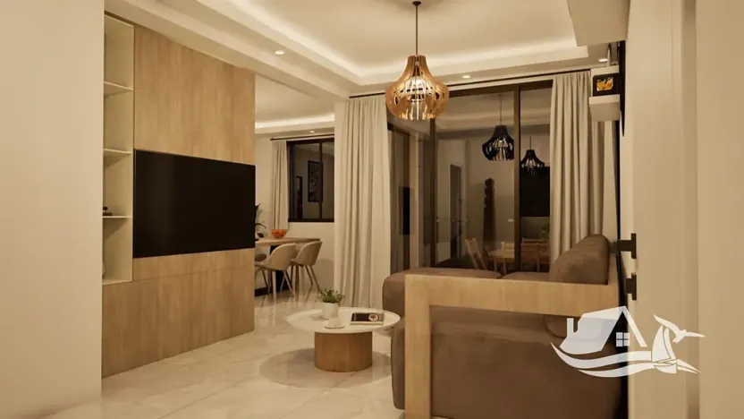 Prodej bytu 2+kk, Deryneia, Kypr, 50 m2