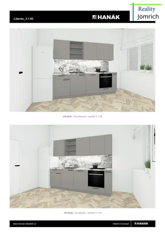 Pronájem bytu 1+1, Liberec, Moskevská, 37 m2