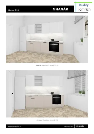 Pronájem bytu 1+1, Liberec, Moskevská, 37 m2