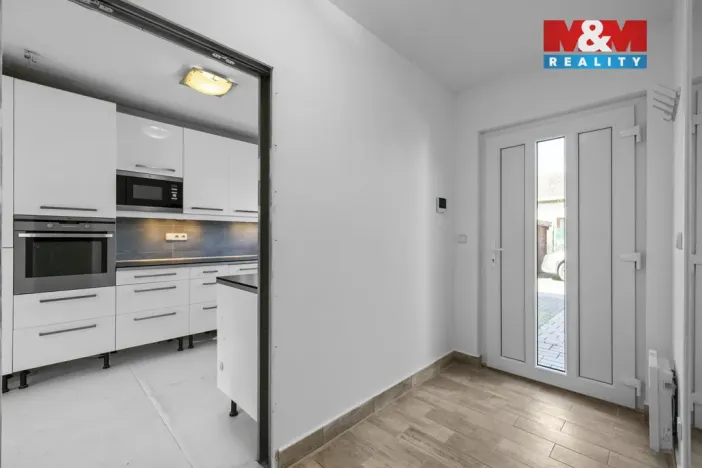 Prodej rodinného domu, Obříství - Dušníky, Hasičská, 80 m2