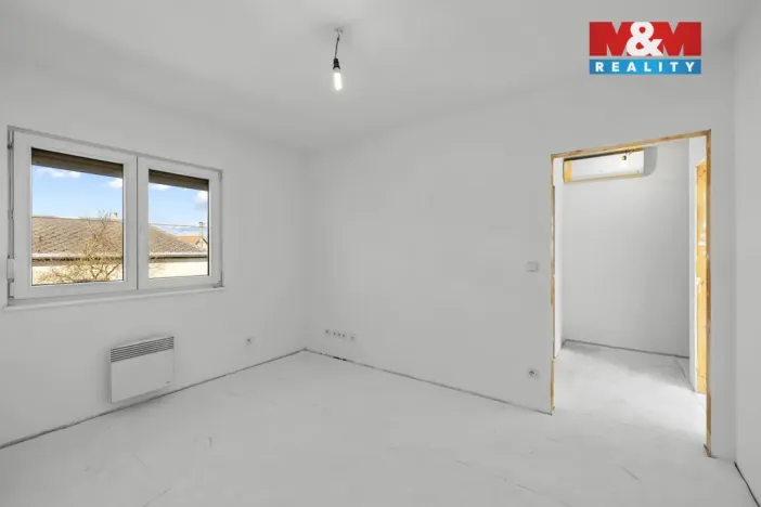 Prodej rodinného domu, Obříství - Dušníky, Hasičská, 80 m2
