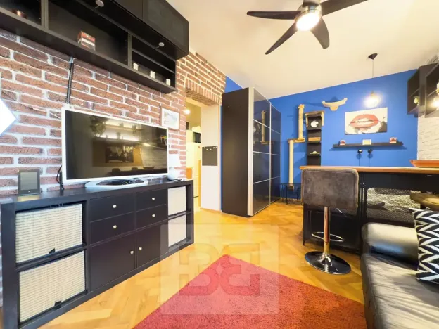 Pronájem bytu 1+1, Praha - Smíchov, Na Skalce, 35 m2