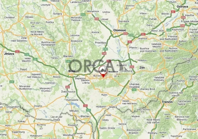 Prodej podílu pole, Nesovice, 198 m2