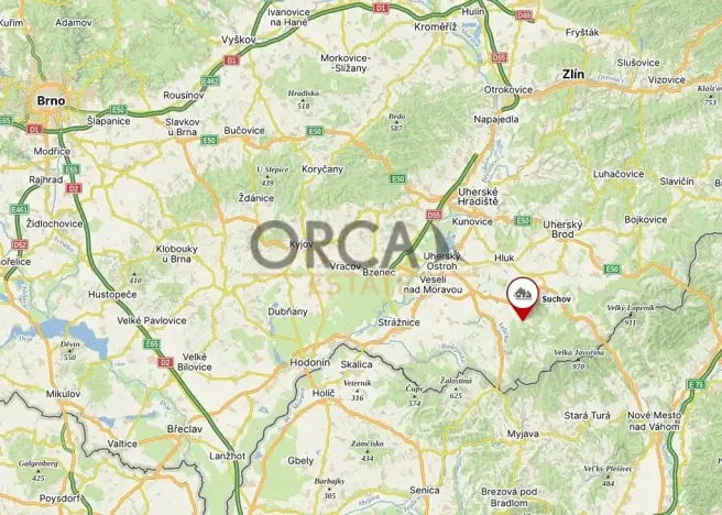 Prodej pole, Suchov, 777 m2