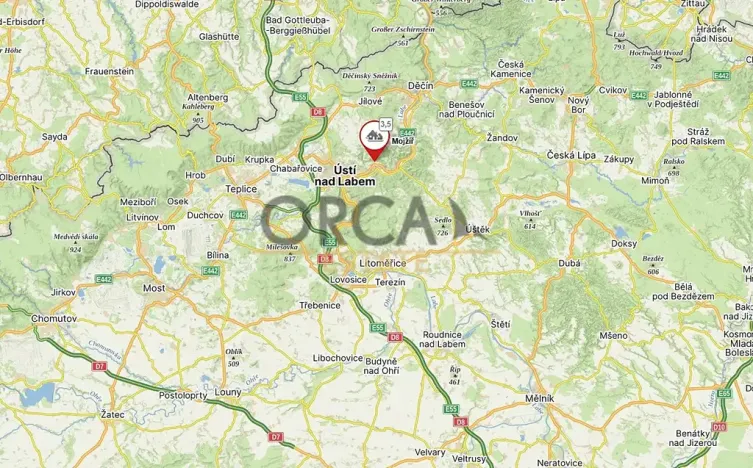 Prodej pole, Ústí nad Labem, 5311 m2