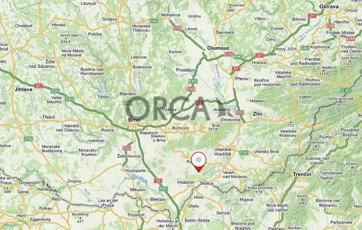 Prodej pole, Ratíškovice, 935 m2