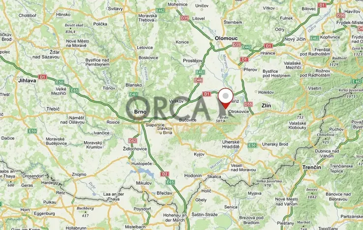 Prodej pole, Zdounky, 798 m2