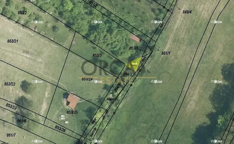 Prodej podílu pozemku, Bučovice, 1292 m2