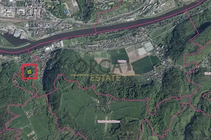 Prodej zahrady, Ústí nad Labem, 2146 m2