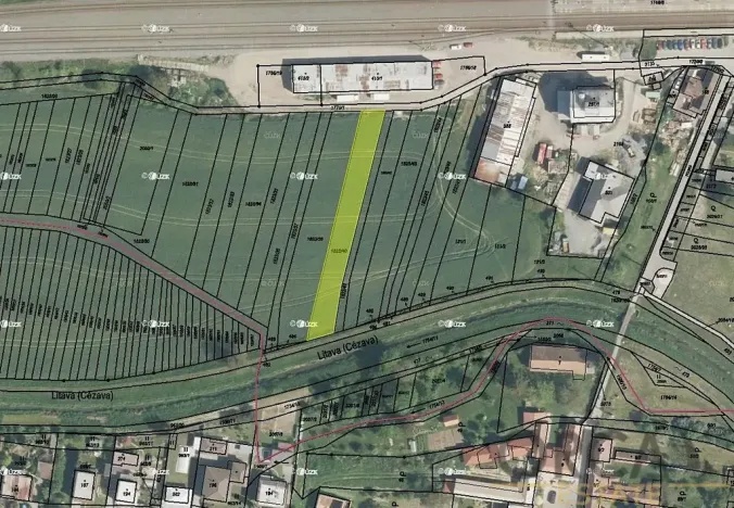 Prodej podílu komerčního pozemku, Nesovice, 484 m2