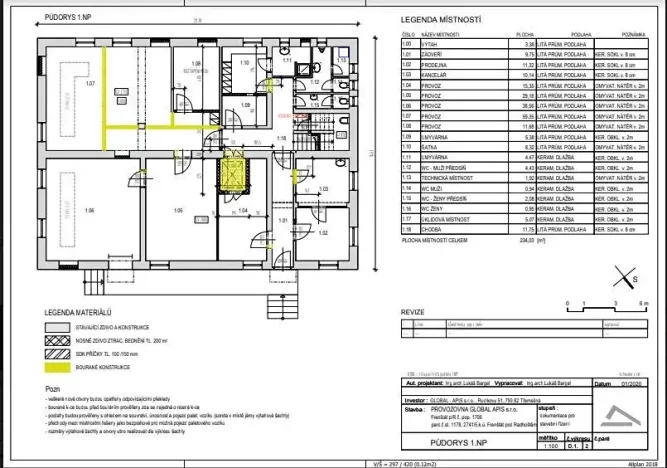 Dražba výrobních prostor, Frenštát pod Radhoštěm, Martinská čtvrť, 808 m2