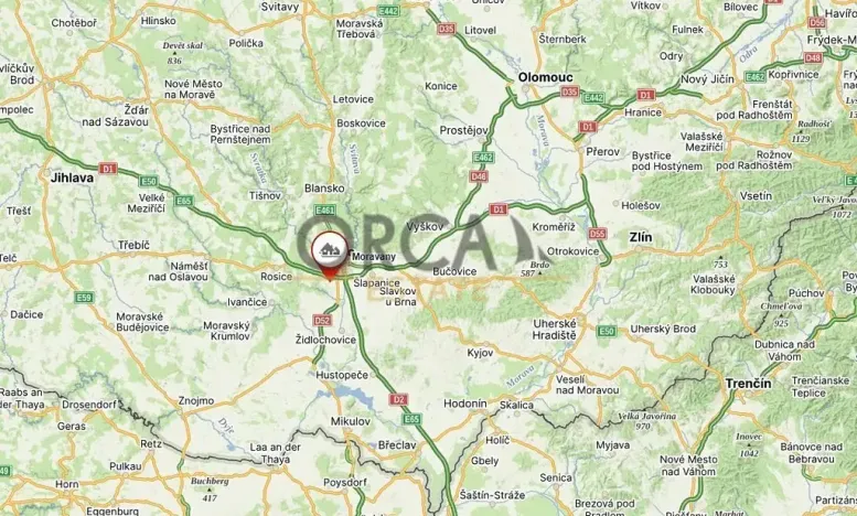 Prodej podílu pole, Moravany, 2556 m2