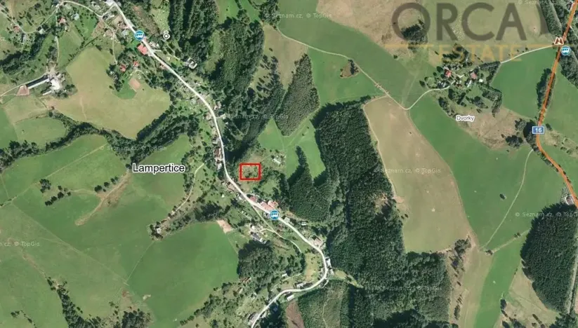 Prodej louky, Lampertice, 6259 m2