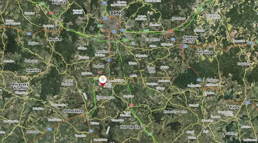 Prodej pole, Hrušovany u Brna, 18217 m2