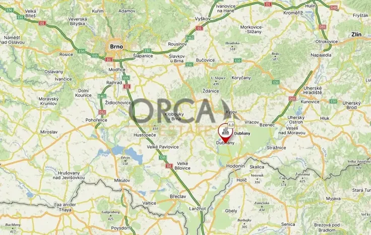 Prodej pole, Dubňany, 1253 m2