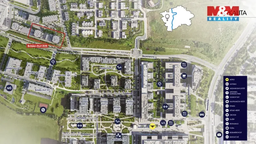 Prodej bytu 2+1, Praha, Svitákova, 56 m2