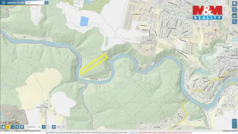 Prodej lesa, Tábor, 16969 m2