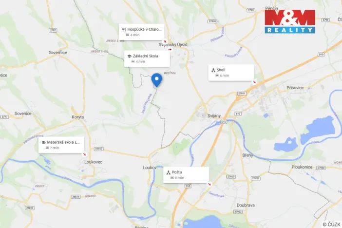 Prodej pozemku pro bydlení, Svijanský Újezd - Močítka, 33850 m2