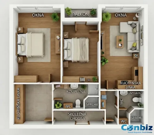 Prodej bytu 3+1, Praha - Holešovice, Bubenské nábřeží, 84 m2