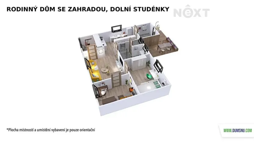 Prodej rodinného domu, Dolní Studénky, 64 m2