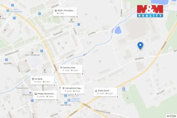 Pronájem skladu, Jirkov, Mostecká, 130 m2