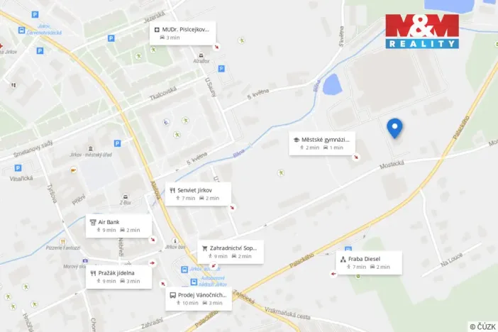 Pronájem skladu, Jirkov, Mostecká, 850 m2