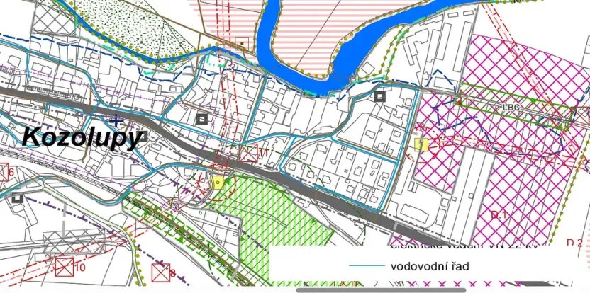 Prodej pozemku, Kozolupy, 700 m2