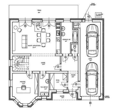 Prodej rodinného domu, Starý Plzenec, Heydukova, 68 m2