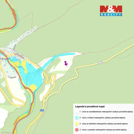 Prodej louky, Beroun - Beroun-Hostim, 2017 m2