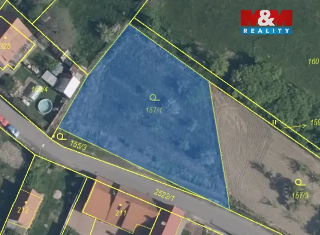 Prodej pozemku pro bydlení, Bechlín, 1185 m2