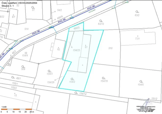 Prodej pozemku, Křičeň, 1045 m2