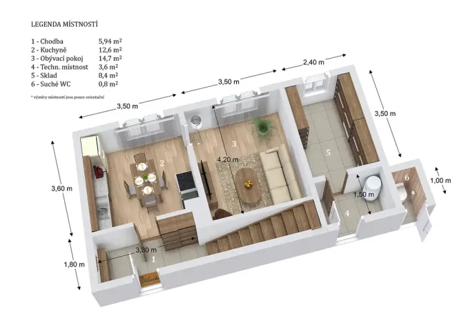 Prodej rodinného domu, Bělá u Jevíčka, 88 m2