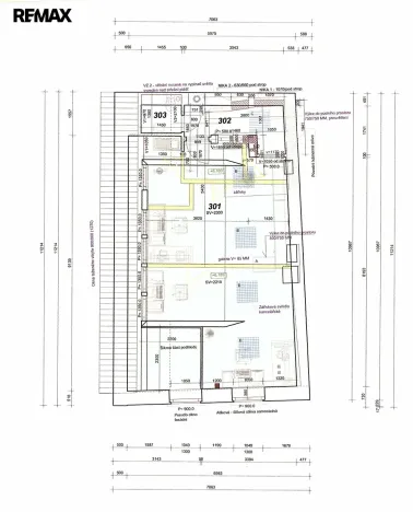 Prodej kanceláře, Šumperk, nám. Míru, 200 m2