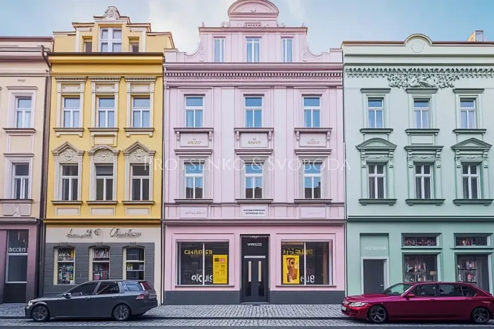 Prodej činžovního domu, Plzeň, Prešovská, 1820 m2