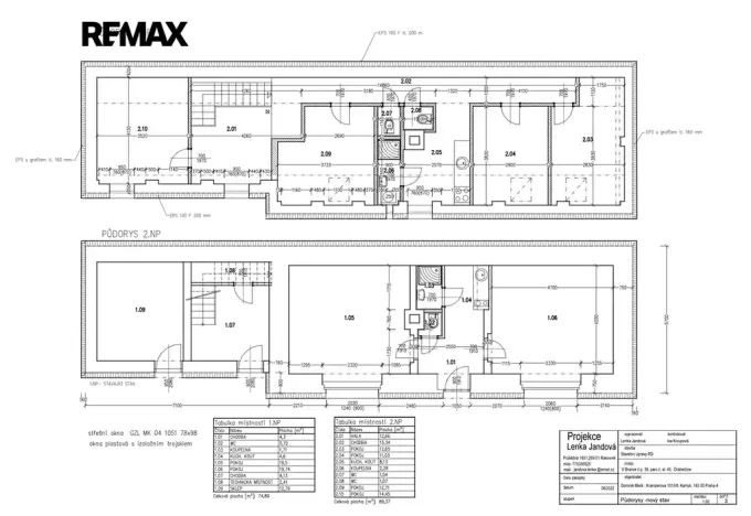 Pronájem atypického bytu, Drahelčice, V Brance, 164 m2