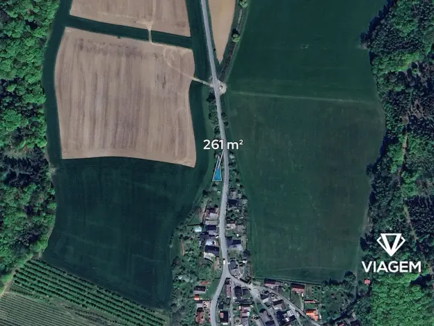 Prodej zahrady, Klopina, 261 m2