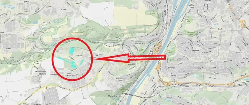 Prodej komerčního pozemku, Praha - Hlubočepy, 64179 m2